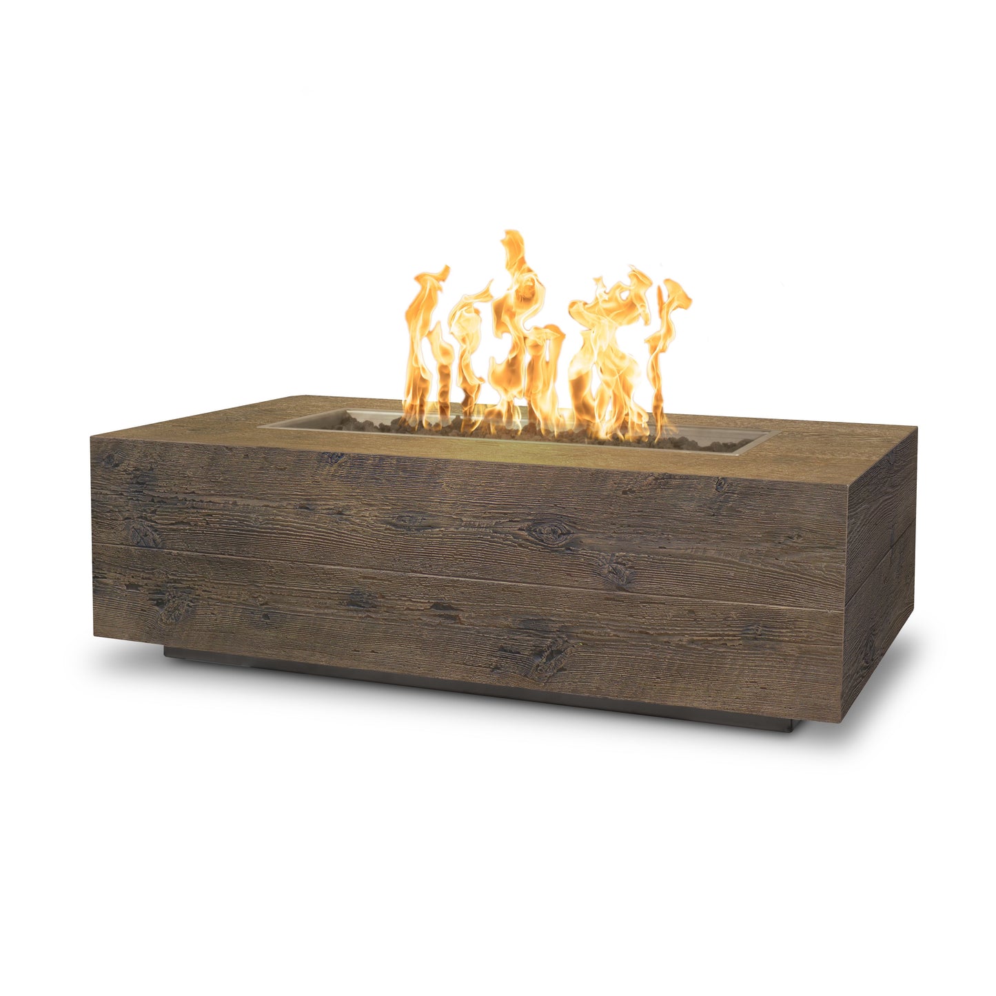 Coronado 60" Wood Grain Finish Fire Pit