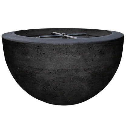 30" Prism Moderno Fire Bowl in Ebony