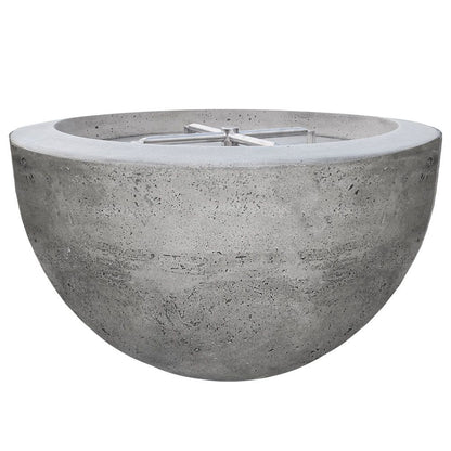 30" Prism Moderno Fire Bowl in Pewter