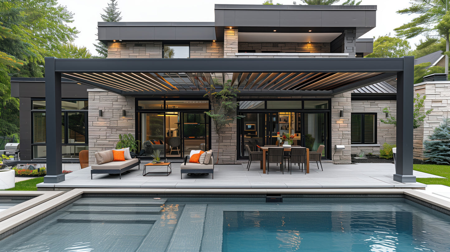 Pergolas, Gazebos, Garden Rooms, Cabins, Outdoor Kitchens, Grills, Lighting