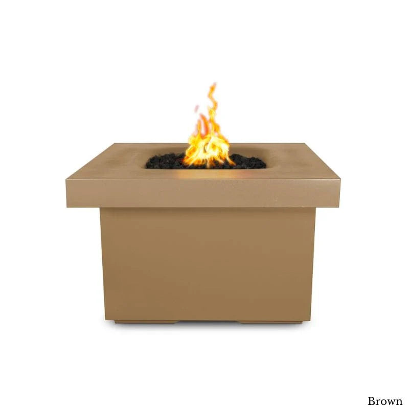 Ramona 36x36 fire pit in Brown