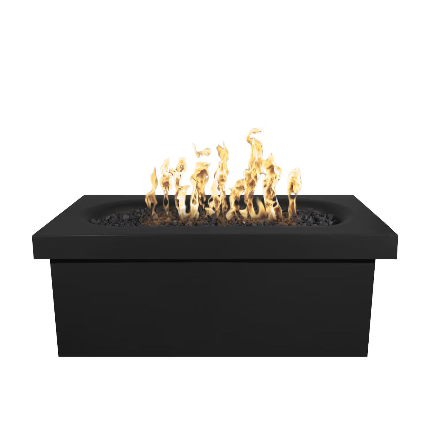 Ramona 60" Concrete Fire Table in Black
