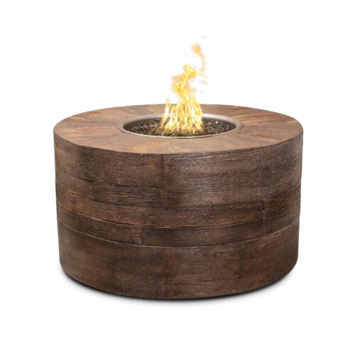 Sequoia 60" Tall Fire Pit in Oak 
