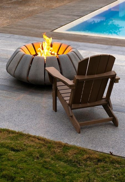 Sunflower 48'' Concrete Fire Bowl - Color Variants