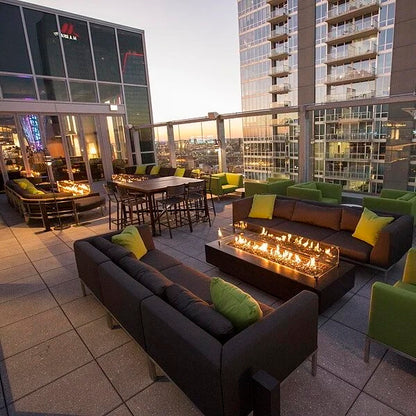 Del Mar 60" Rectangular Fire Pit by The Outdoor Plus