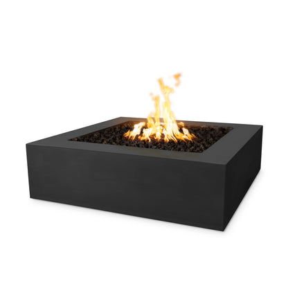 Quad Concrete Fire Pit in Black
