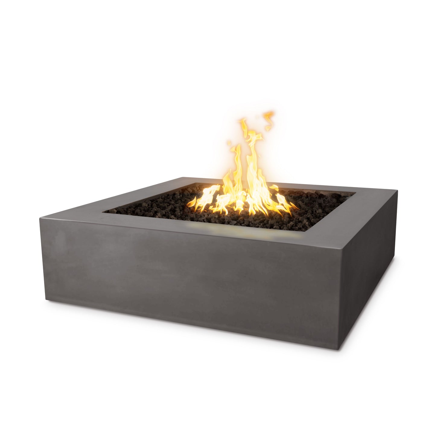 Quad Concrete Fire Pit in Chestnut