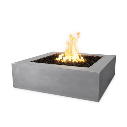 Quad Concrete Fire Pit in Natural Gray