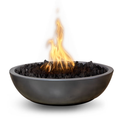 Sedona Narrow Ledge Fire bowl in Metallic Slate