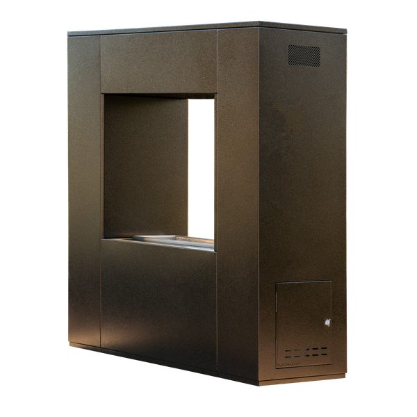 Williams Fire Place in Copper Vein