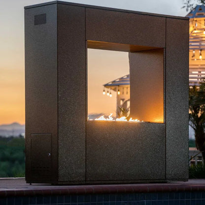 Williams Outdoor Fireplace Metal & Steel Collection