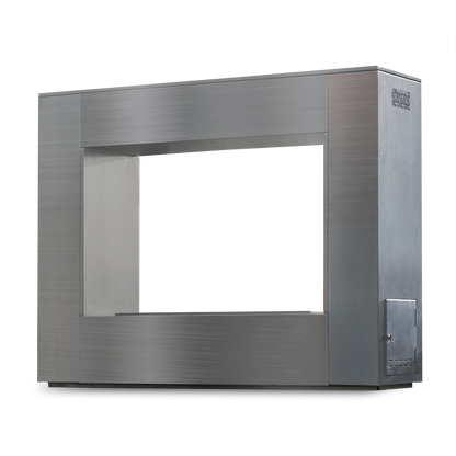 Williams Fire Place in Stainless Steel